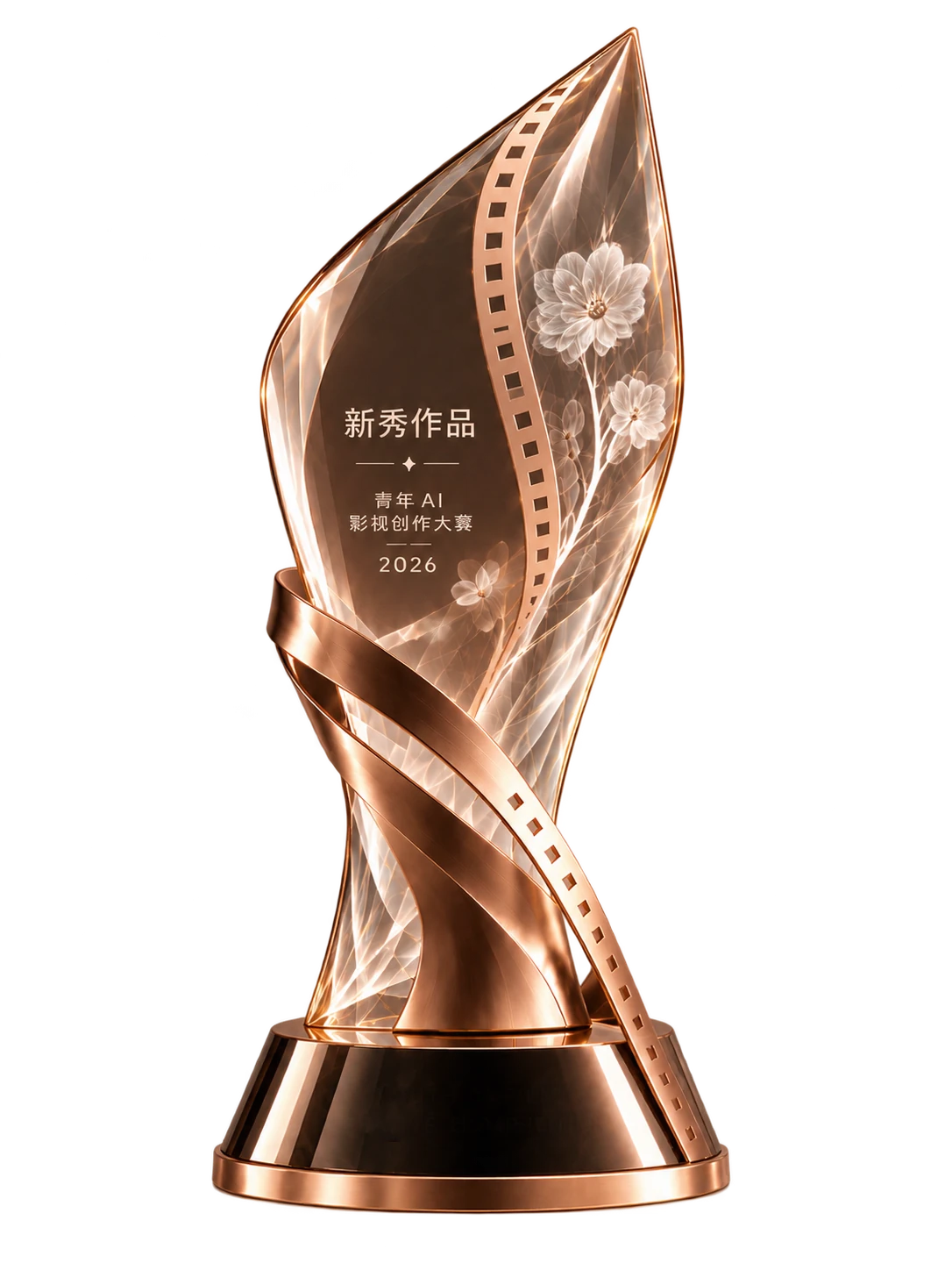 铜色新秀作品奖杯